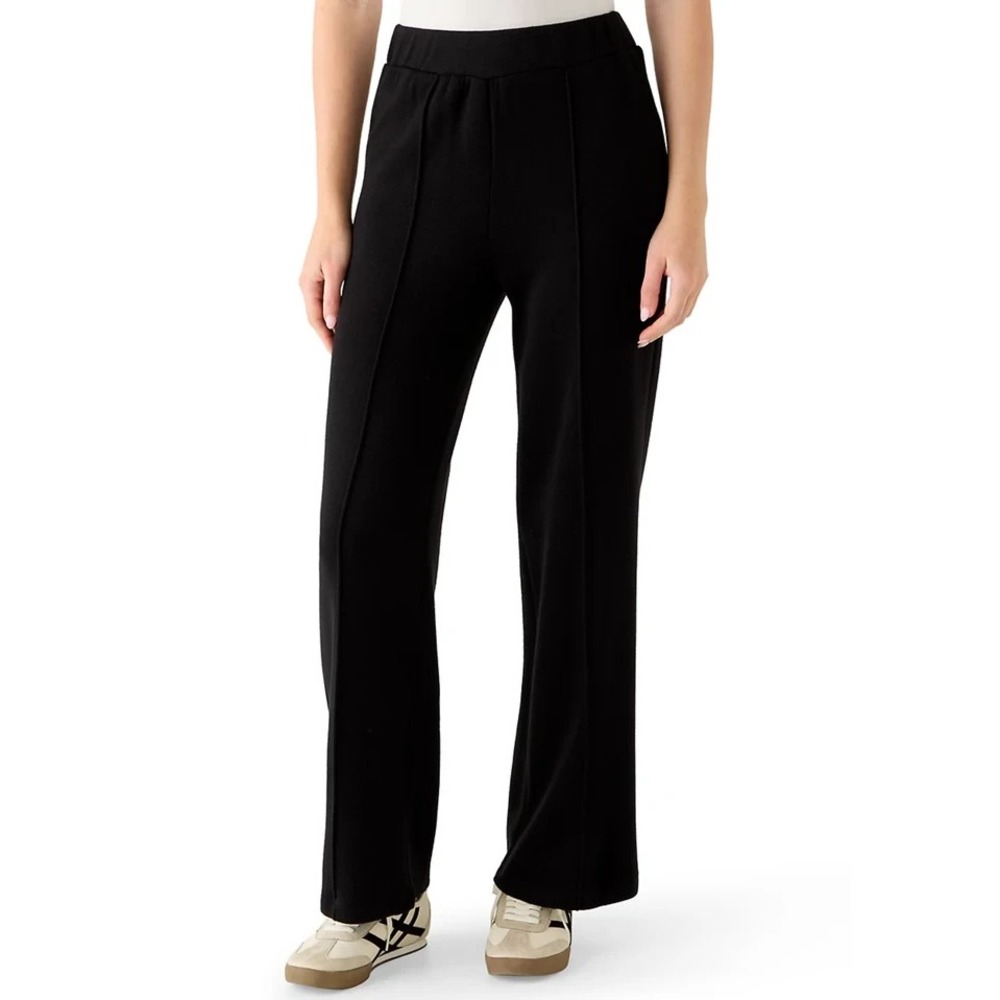 Vince Camuto Women's Knit Athletic Pants Black Size XL